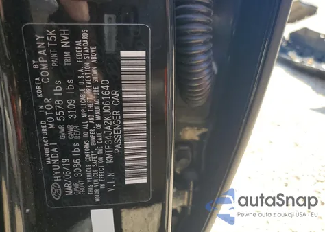 2019 Genesis G90 Premium из США, поврежденный, VIN KMTF34JA2KU061640